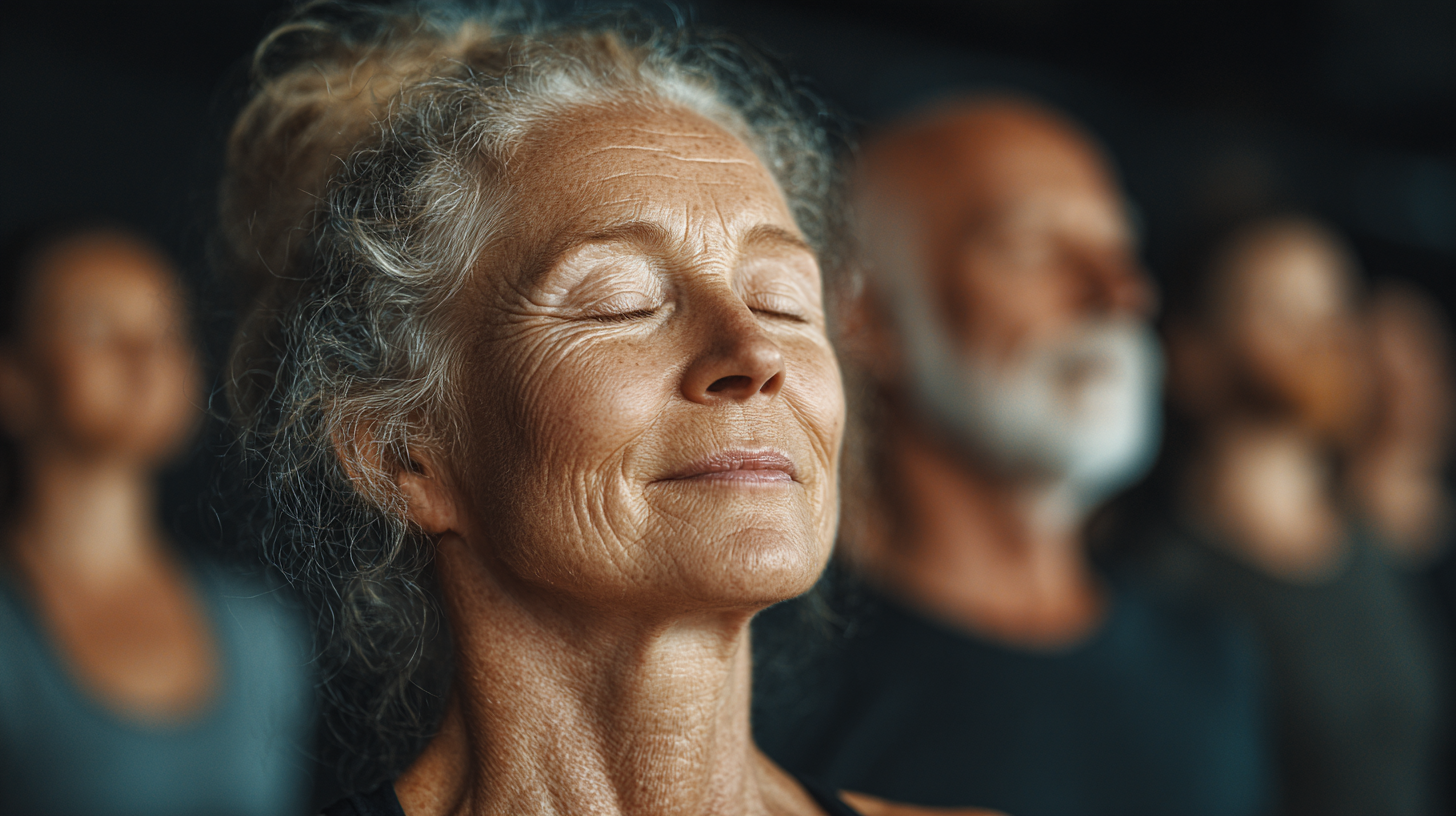 Program săptămânal de yoga pentru seniori